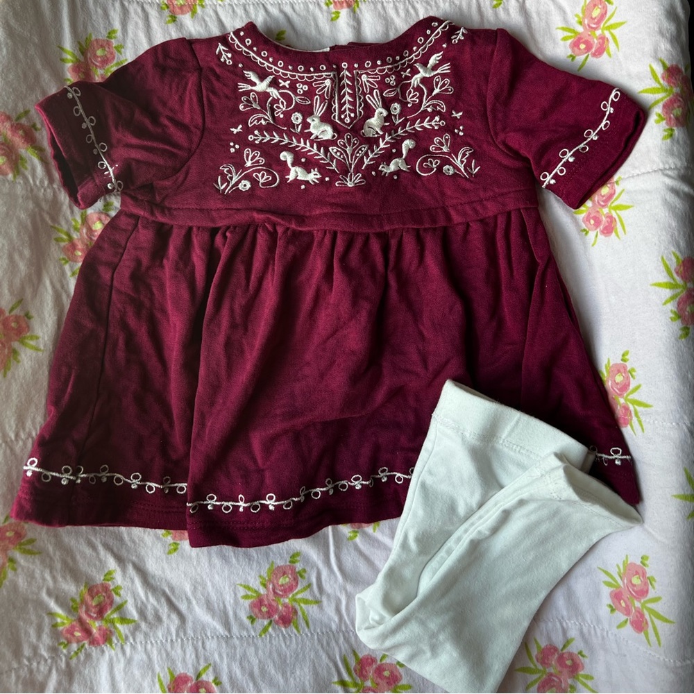 Polly Flinders Dress & Leggings